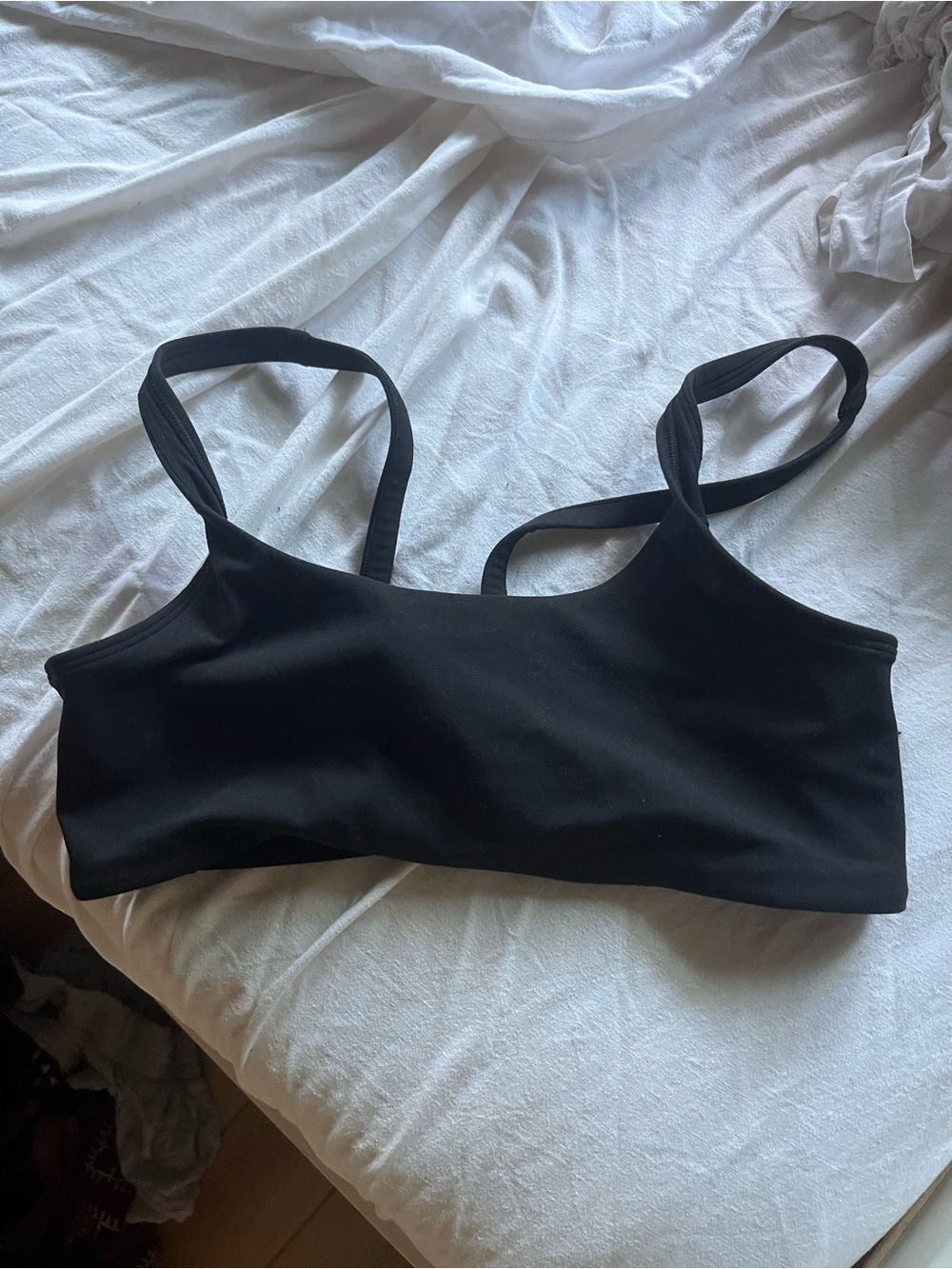 Vuori Black Seamless Sports Bralette